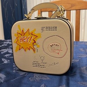 💥HOST PICK💥NWOT Coach x Basquait limited edition box bag.